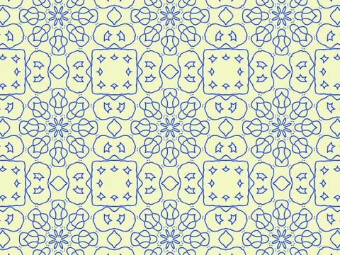 Islamic Patterns Geometric Art Arabic Background Wallpaper Stock Illustration