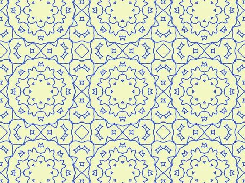 Islamic Patterns Geometric Art Arabic Background Wallpaper Stock Illustration