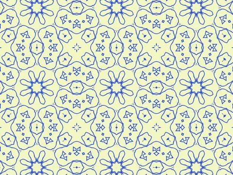 Islamic Patterns Geometric Art Arabic Background Wallpaper Stock Illustration