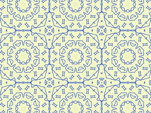 Islamic Patterns Geometric Art Arabic Background Wallpaper Stock Illustration