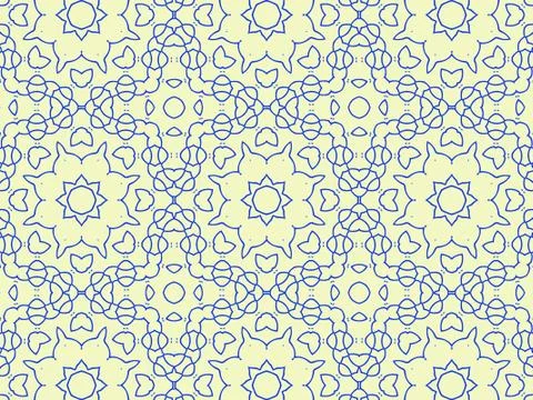 Islamic Patterns Geometric Art Arabic Background Wallpaper Stock Illustration