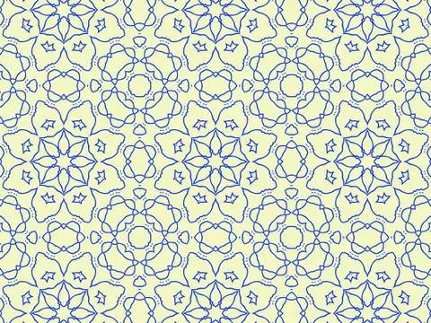 Islamic Patterns Geometric Art Arabic Background Wallpaper Stock Illustration