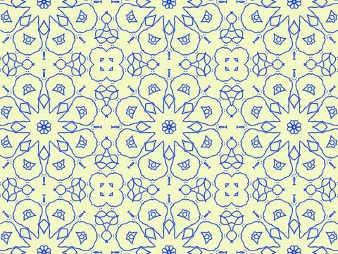 Islamic Patterns Geometric Art Arabic Background Wallpaper Stock Illustration