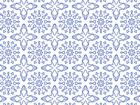 Islamic Patterns Geometric Art Arabic Background Wallpaper Stock Illustration