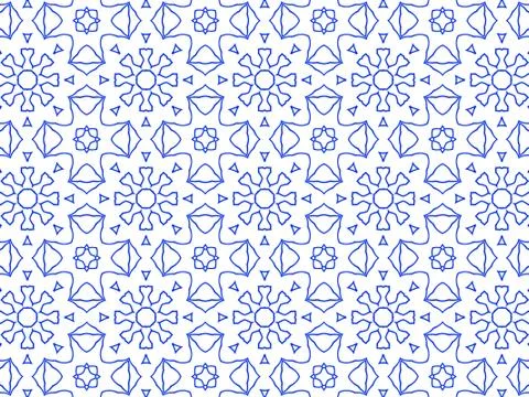 Islamic Patterns Geometric Art Arabic Background Wallpaper Illustrazione stock