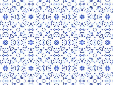 Islamic Patterns Geometric Art Arabic Background Wallpaper Stock Illustration