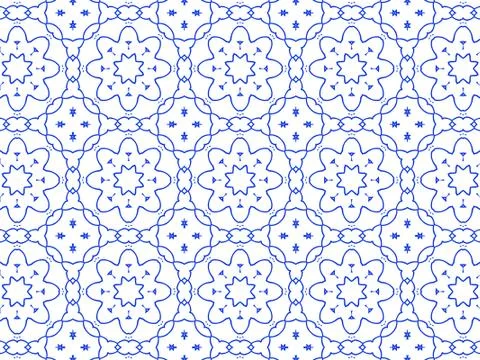 Islamic Patterns Geometric Art Arabic Background Wallpaper Illustrazione stock