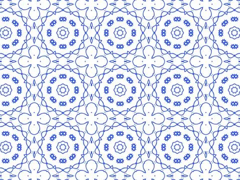Islamic Patterns Geometric Art Arabic Background Wallpaper Stock Illustration