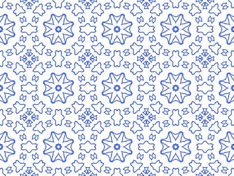 Islamic Patterns Geometric Art Arabic Background Wallpaper Stock Illustration