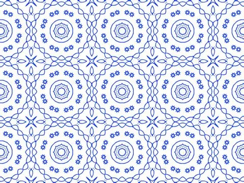 Islamic Patterns Geometric Art Arabic Background Wallpaper Stock Illustration