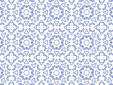 Islamic Patterns Geometric Art Arabic Background Wallpaper Stock Illustration
