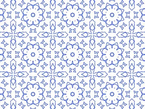 Islamic Patterns Geometric Art Arabic Background Wallpaper Illustrazione stock