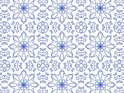 Islamic Patterns Geometric Art Arabic Background Wallpaper Stock Illustration