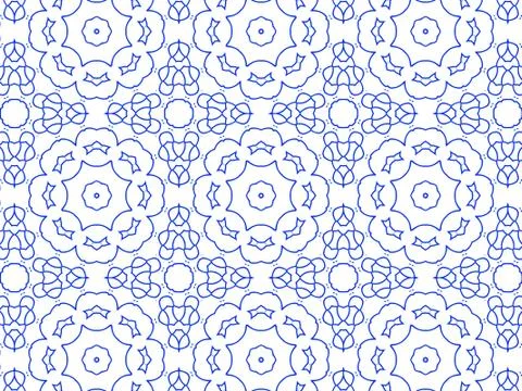 Islamic Patterns Geometric Art Arabic Background Wallpaper Stock Illustration