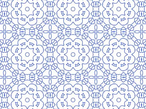 Islamic Patterns Geometric Art Arabic Background Wallpaper Stock Illustration