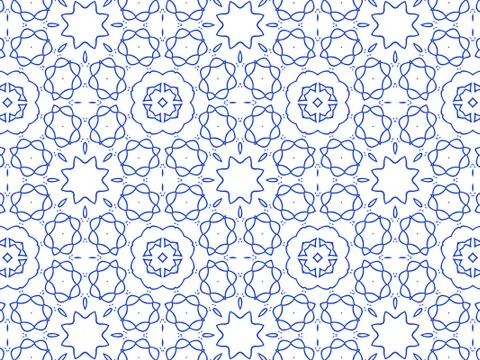Islamic Patterns Geometric Art Arabic Background Wallpaper Stock Illustration