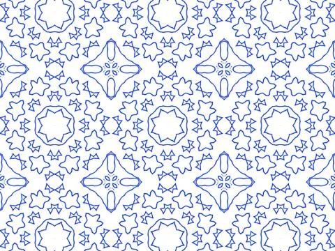 Islamic Patterns Geometric Art Arabic Background Wallpaper Stock Illustration