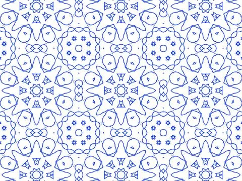 Islamic Patterns Geometric Art Arabic Background Wallpaper Stock Illustration