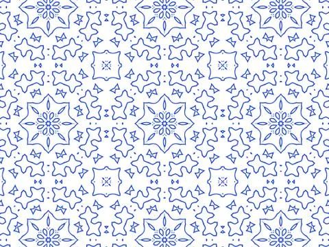 Islamic Patterns Geometric Art Arabic Background Wallpaper Illustrazione stock