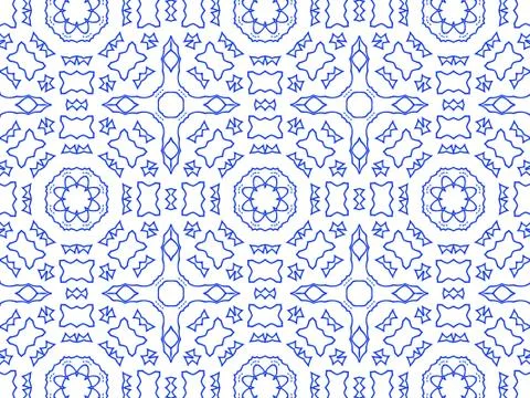 Islamic Patterns Geometric Art Arabic Background Wallpaper Stock Illustration
