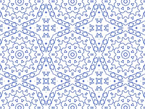 Islamic Patterns Geometric Art Arabic Background Wallpaper Stock Illustration