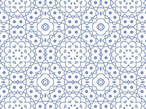 Islamic Patterns Geometric Art Arabic Background Wallpaper Stock Illustration