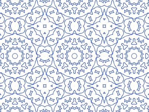 Islamic Patterns Geometric Art Arabic Background Wallpaper Illustrazione stock