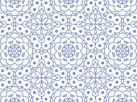 Islamic Patterns Geometric Art Arabic Background Wallpaper Stock Illustration