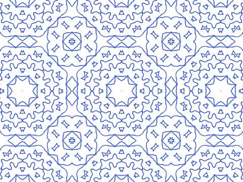 Islamic Patterns Geometric Art Arabic Background Wallpaper Stock Illustration