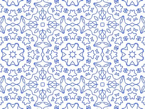 Islamic Patterns Geometric Art Arabic Background Wallpaper Stock Illustration
