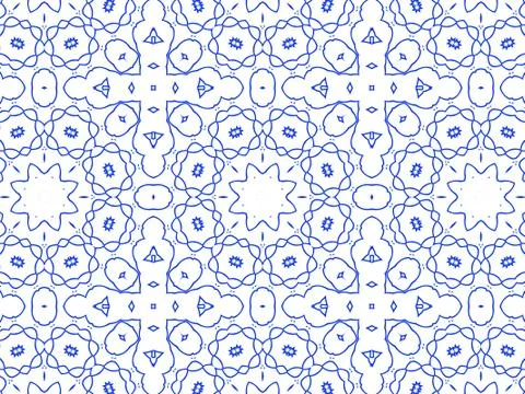 Islamic Patterns Geometric Art Arabic Background Wallpaper Illustrazione stock