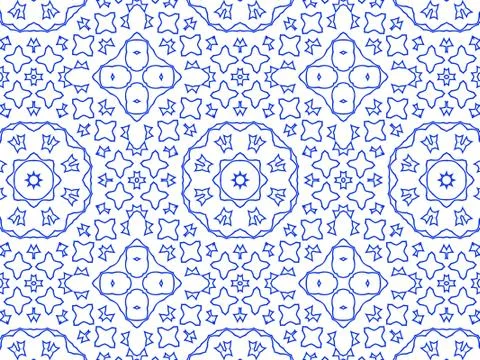 Islamic Patterns Geometric Art Arabic Background Wallpaper Stock Illustration