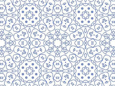 Islamic Patterns Geometric Art Arabic Background Wallpaper Stock Illustration