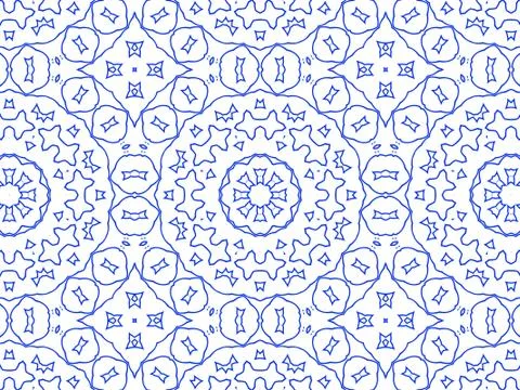 Islamic Patterns Geometric Art Arabic Background Wallpaper Stock Illustration