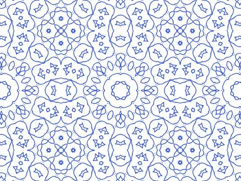 Islamic Patterns Geometric Art Arabic Background Wallpaper Stock Illustration
