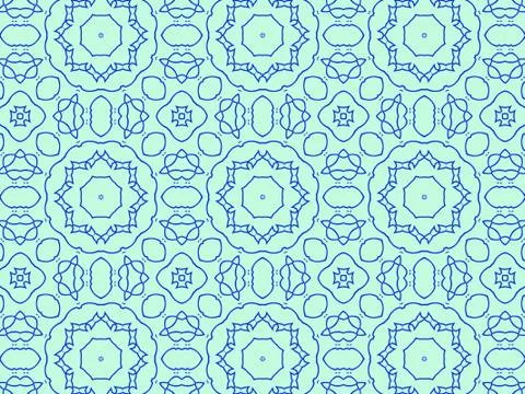 Islamic Patterns Geometric Art Arabic Background Wallpaper Stock Illustration