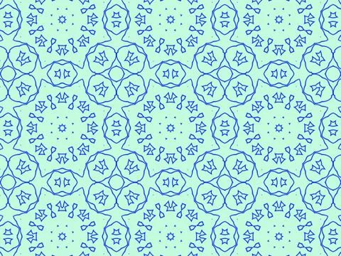 Islamic Patterns Geometric Art Arabic Background Wallpaper Stock Illustration