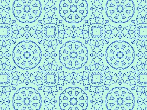 Islamic Patterns Geometric Art Arabic Background Wallpaper Stock Illustration