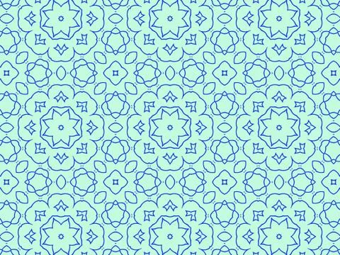 Islamic Patterns Geometric Art Arabic Background Wallpaper Stock Illustration