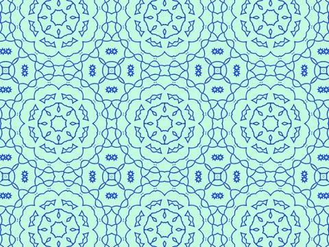 Islamic Patterns Geometric Art Arabic Background Wallpaper Stock Illustration