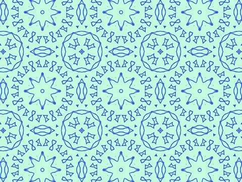 Islamic Patterns Geometric Art Arabic Background Wallpaper Illustrazione stock