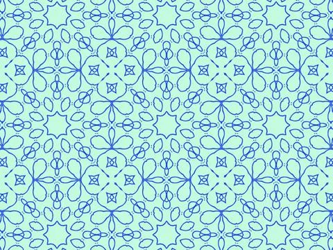 Islamic Patterns Geometric Art Arabic Background Wallpaper Stock Illustration