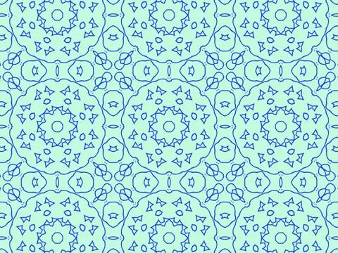 Islamic Patterns Geometric Art Arabic Background Wallpaper Stock Illustration