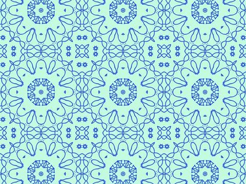 Islamic Patterns Geometric Art Arabic Background Wallpaper Stock Illustration