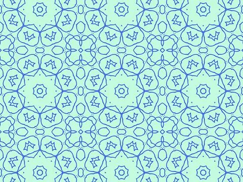 Islamic Patterns Geometric Art Arabic Background Wallpaper Stock Illustration