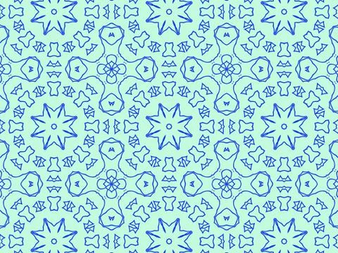 Islamic Patterns Geometric Art Arabic Background Wallpaper Illustrazione stock