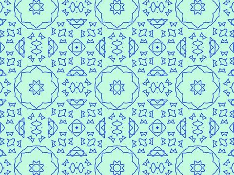 Islamic Patterns Geometric Art Arabic Background Wallpaper Stock Illustration