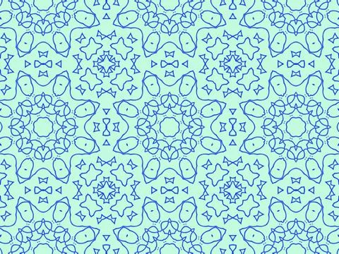 Islamic Patterns Geometric Art Arabic Background Wallpaper Illustrazione stock