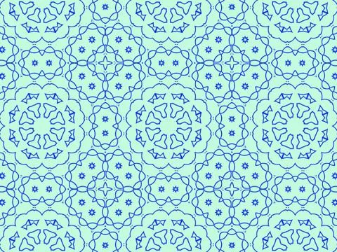 Islamic Patterns Geometric Art Arabic Background Wallpaper Stock Illustration