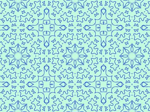 Islamic Patterns Geometric Art Arabic Background Wallpaper Stock Illustration